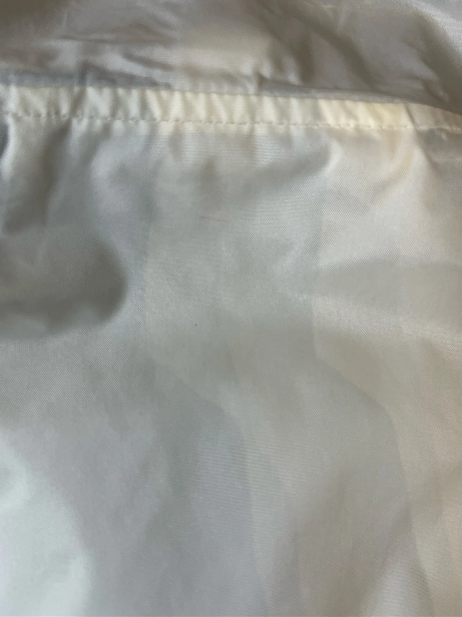 Witte windjas met geborduurd logo opstaande kraag - K-Way - maat M - goede staat – photo 14